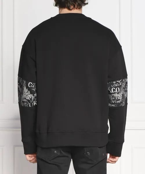 Versace Jeans Couture felpa in cotone oversize