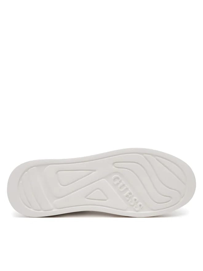 Sneakers Guess in ecopelle White-Goold