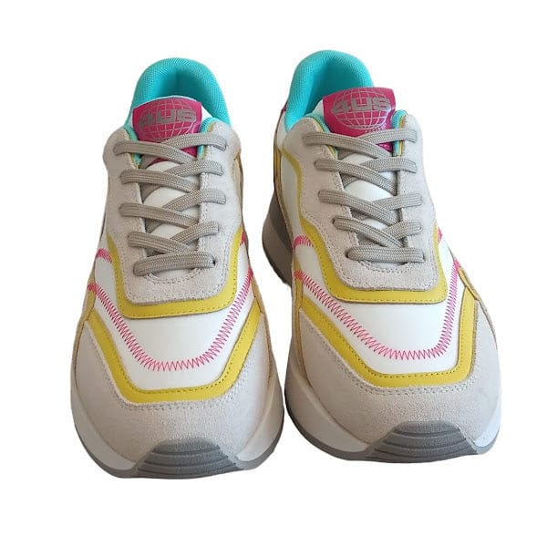 Sneakers 4US Scamosciata bicolore