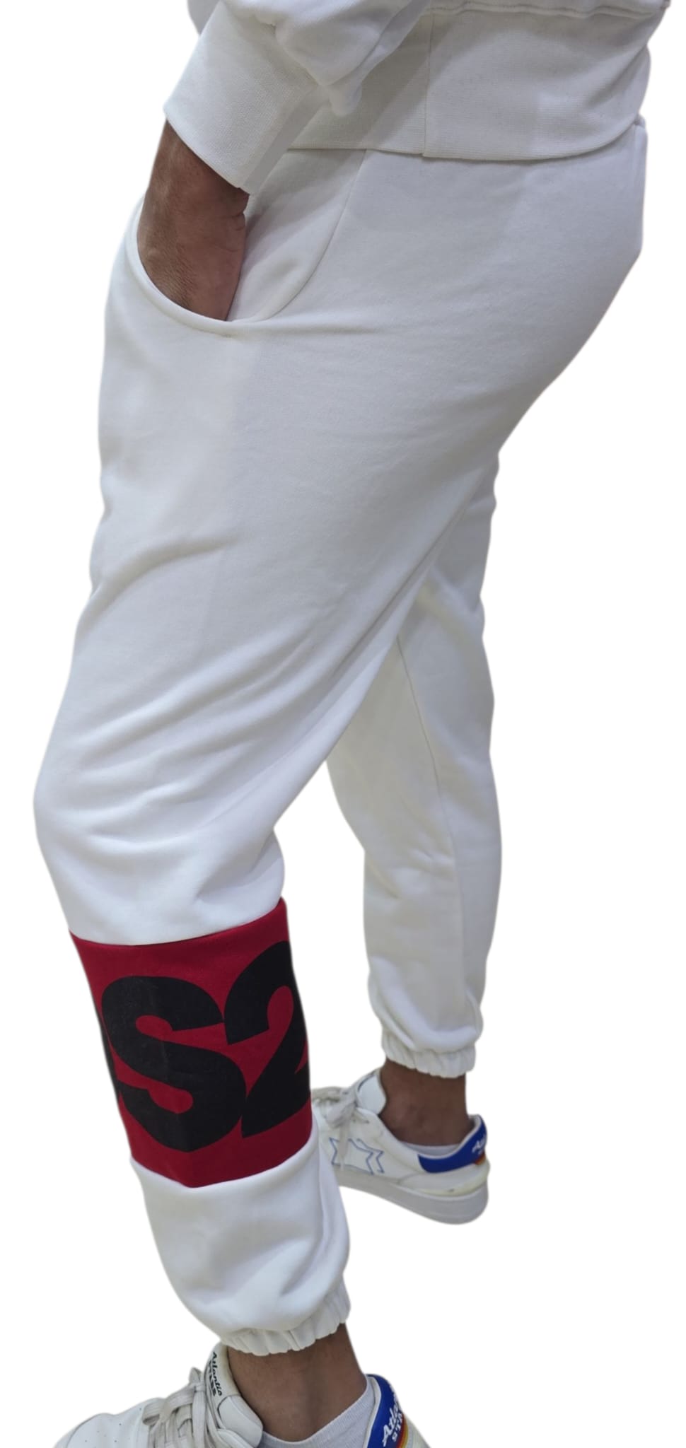 Tuta DROP SEASON2 Tricolore bianca rossa nera