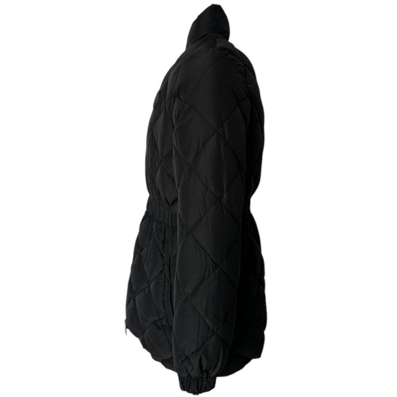 Giubbotto Gaelle con elastico sulla vita bianco