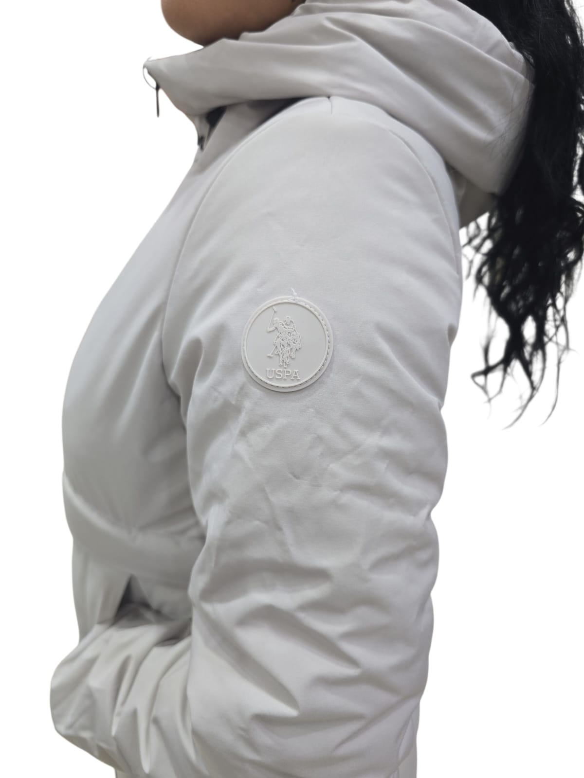 Giubbotto Donna Lungo U.S POLO ASSN Grigio