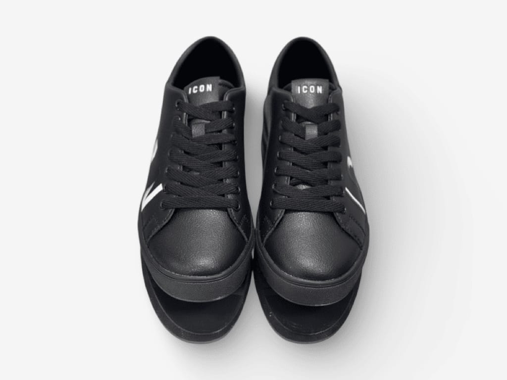 Sneakers ICON Uomo logo in gomma sfumato