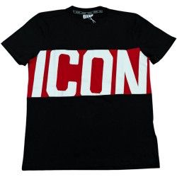 T-shirt ICON Srtipe maxi logo 014