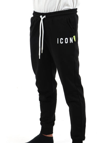 Pantalone ICON con logo a rilielo in coschia