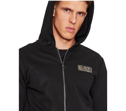 Tuta Emporio Armani in tessuto tecnico  logo Oro