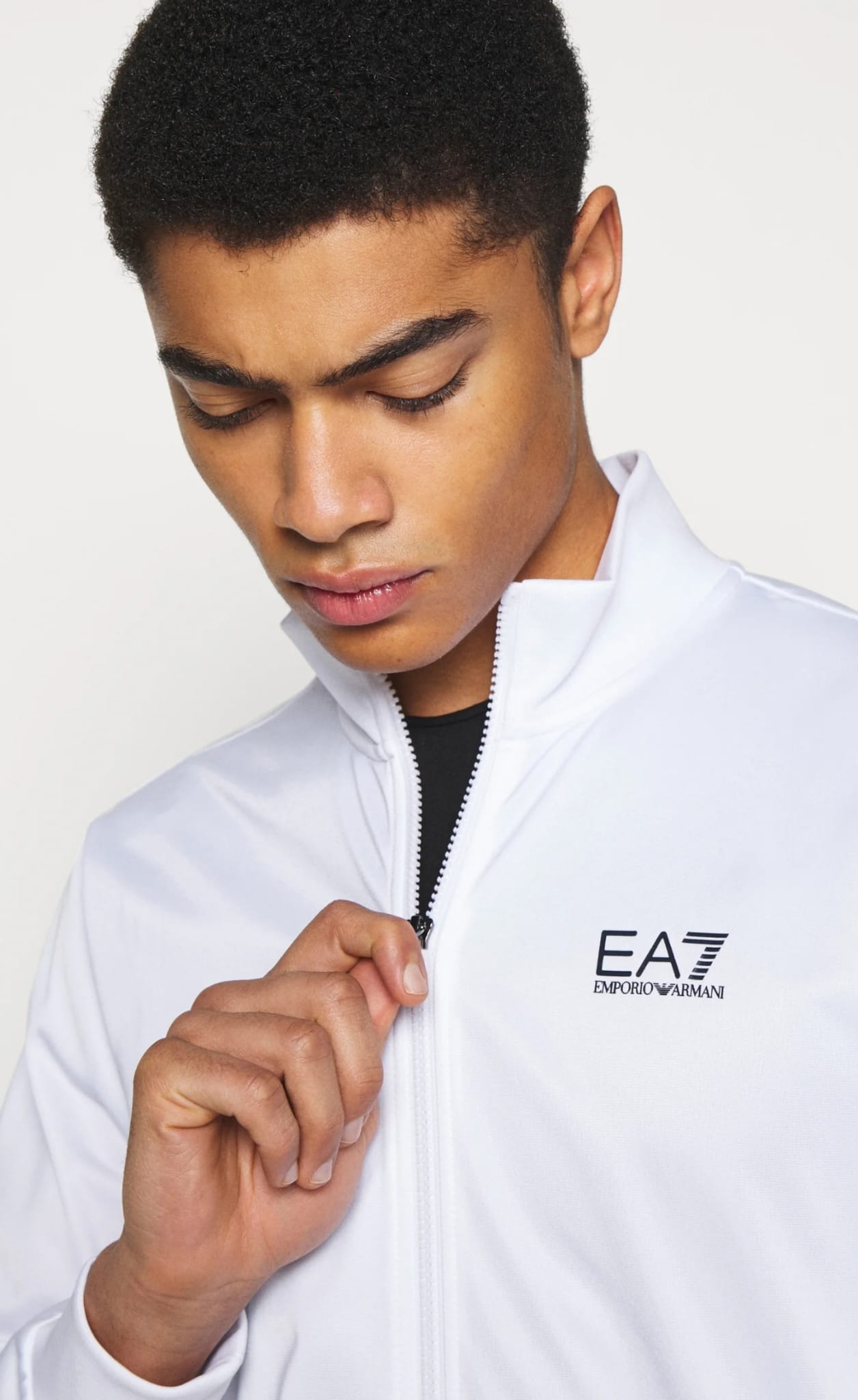 Tuta Emporio Armani garzata Bianco-nera