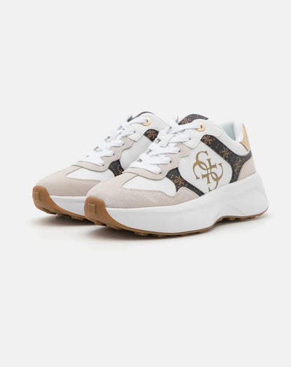 Sneakers Guess in ecopelle e camoschio