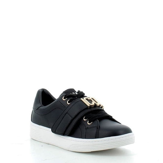 Sneakers ICON In ecopelle con logo in strappo