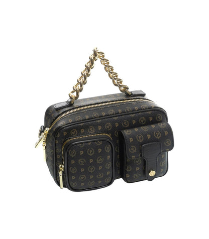 Borsetta POLLINI Heritage  Nero Marrone similpelle