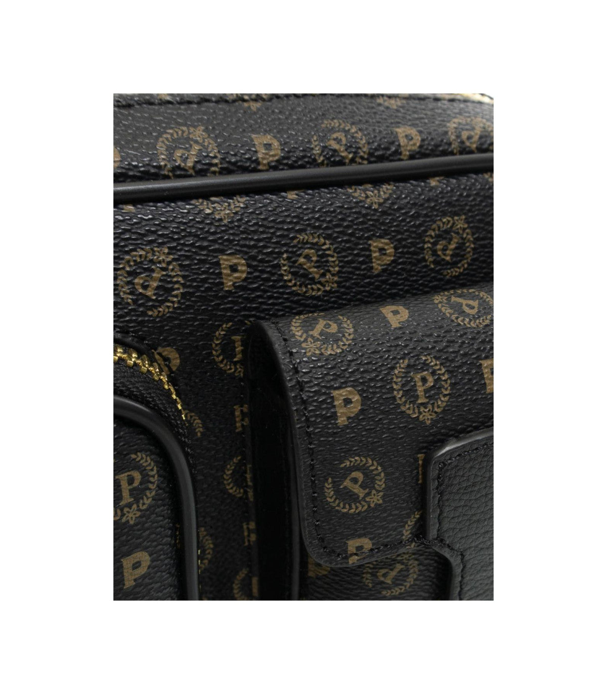 Borsetta POLLINI Heritage  Nero Marrone similpelle