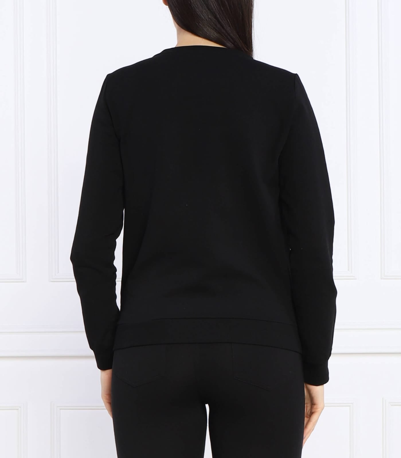 Felpa Liu JO in cotone con stras 2 colori