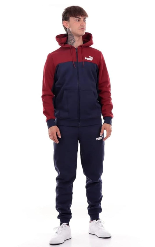 Tuta PUMA  UOMO ROSSA BLU BIANCA