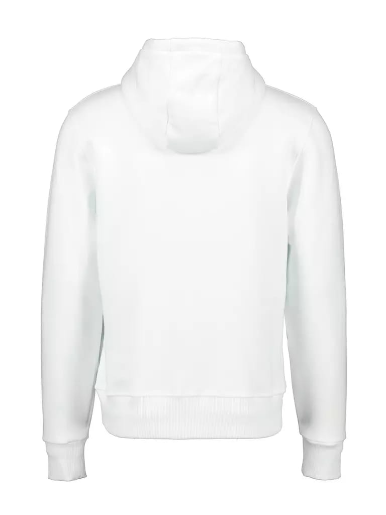 Felpa Colmar con cappuccio logo centrale bordeaux