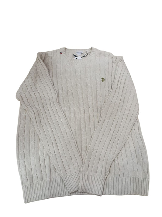 Maglione girocollo US POLO ricamato