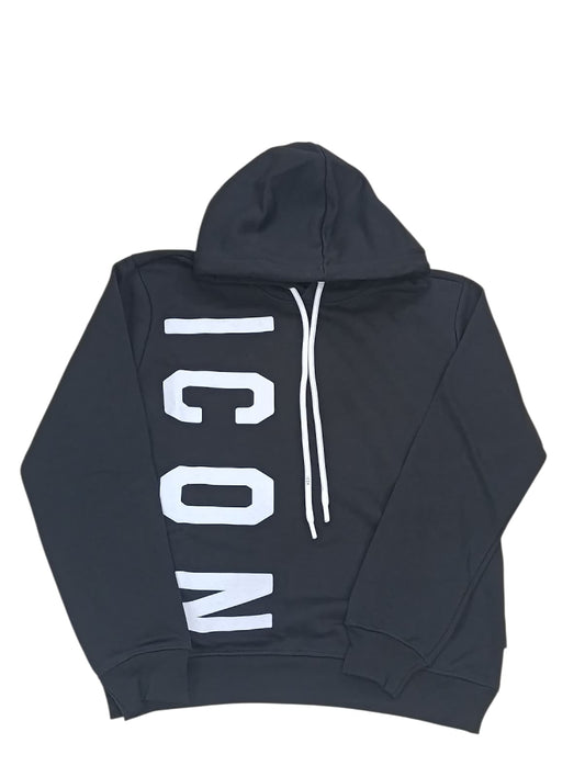 Felpa ICON con cappuccio felpata