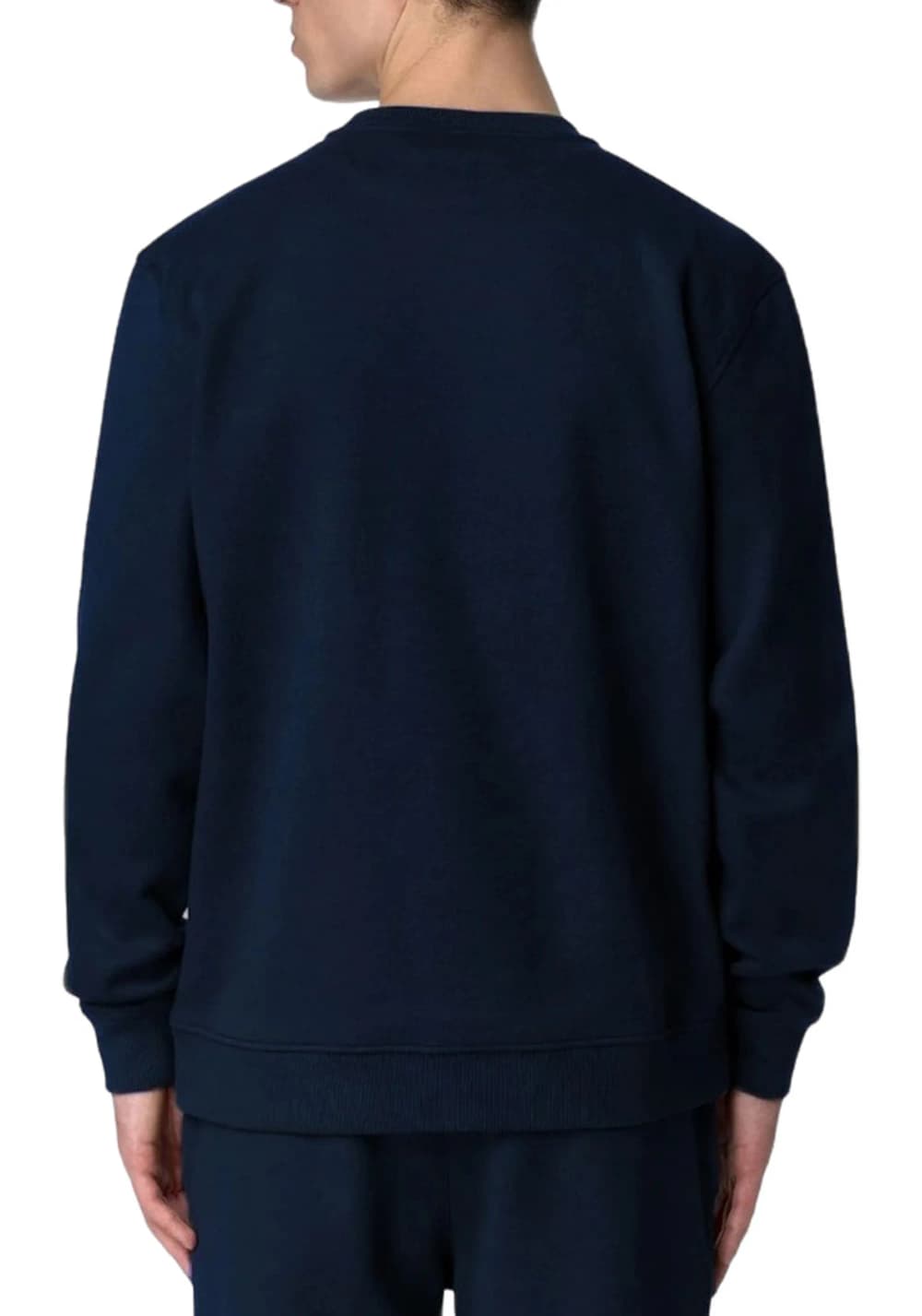 Felpa K-Way girocollo blu scuro