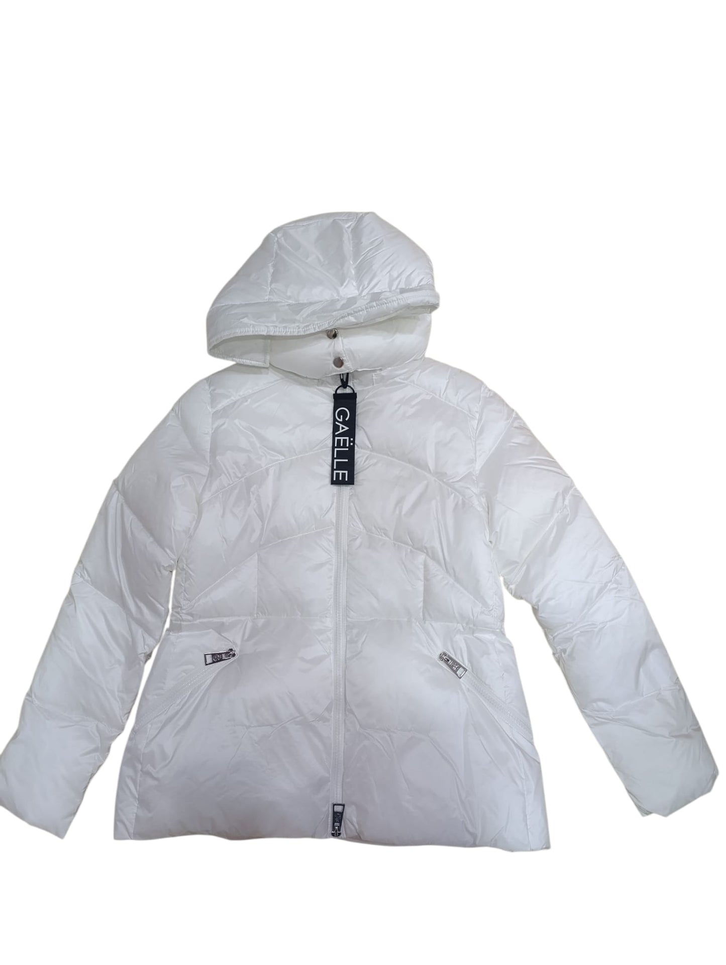 Giubbotto Gaelle Con cappuccio Bianco