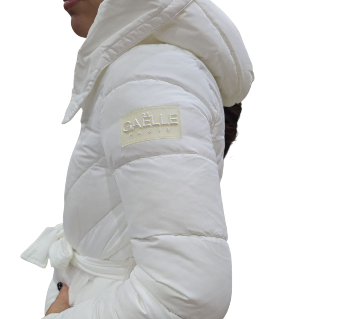 Giubbotto Gaelle Lungo bianco