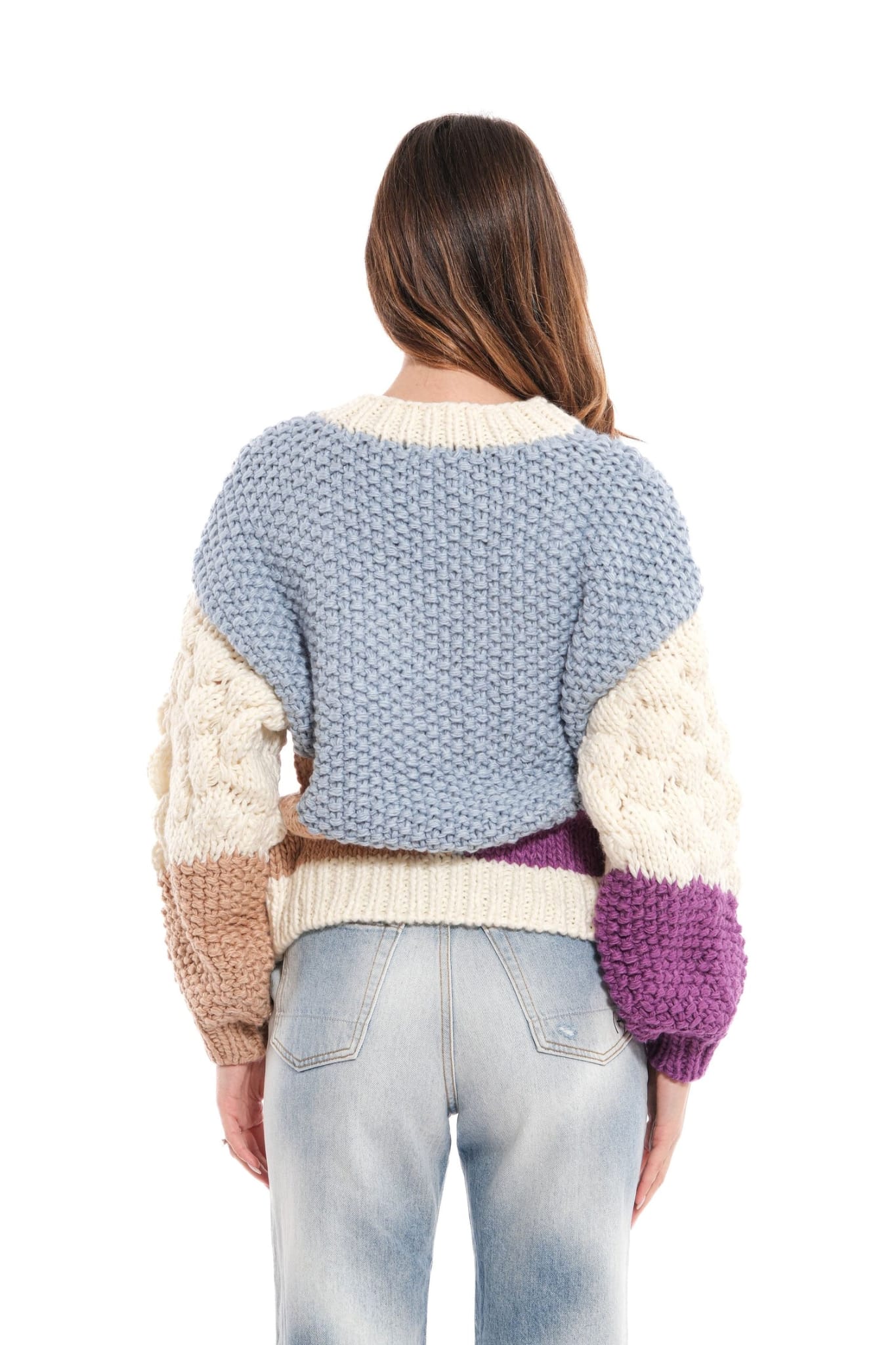 Maglione VICOLO multicolor ricamato