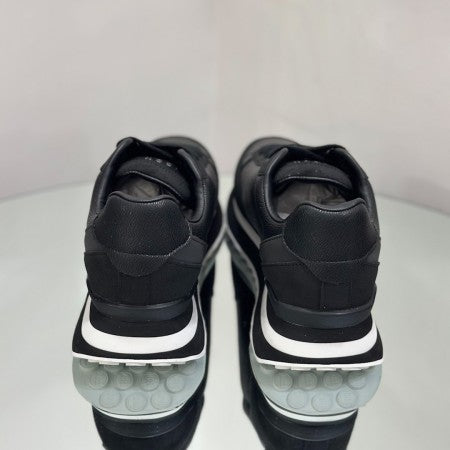 Sneakers ICON in ecopelle con maxi logo laterale