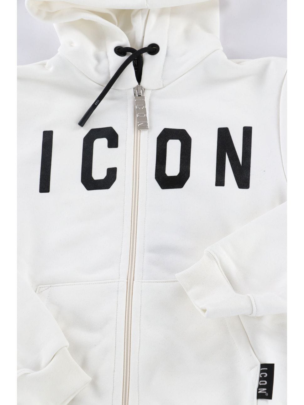 Felpa ICON con cappuccio e zip