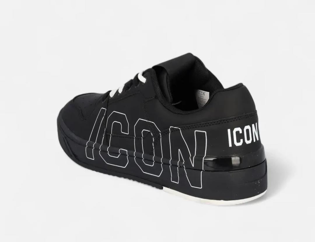 Sneakers ICON Uomo in ecopelle  con doppio logo