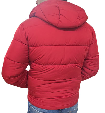 Piumino ARMATA DI MARE Rosso con cappuccio