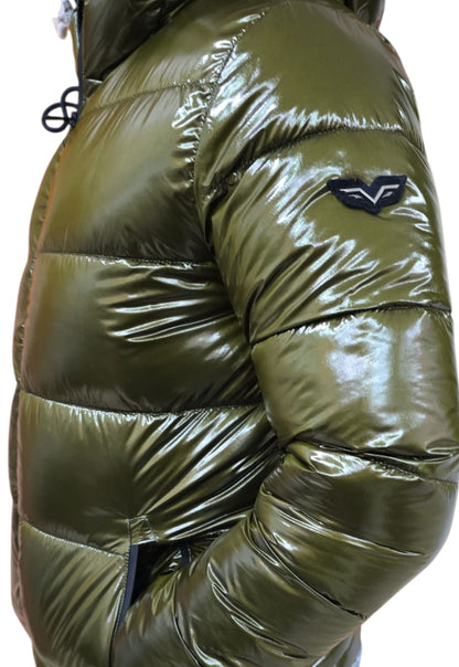 Giubbotto ARMATA DI MARE verde lucido