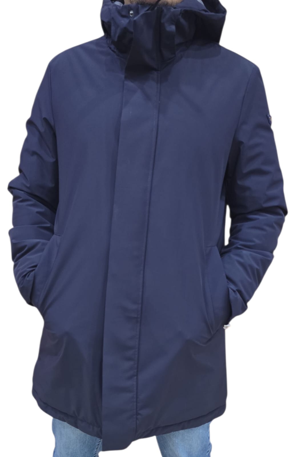 Giubbotto ARMATA DI MARE LUNGO con cerniera e bott