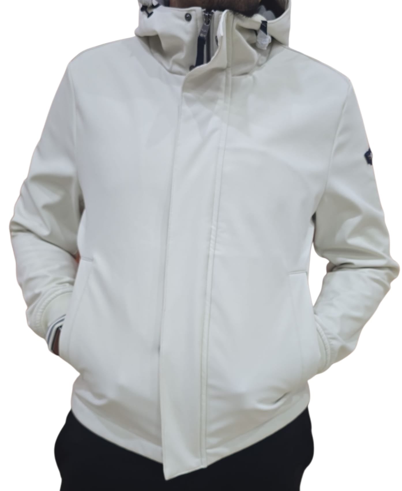 Giubbotto ARMATA DI MARE panna con pile interno