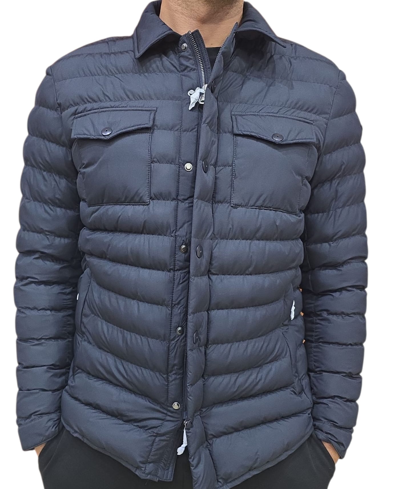 Piumino ARMATA DI MARE con bottoni  e colletto