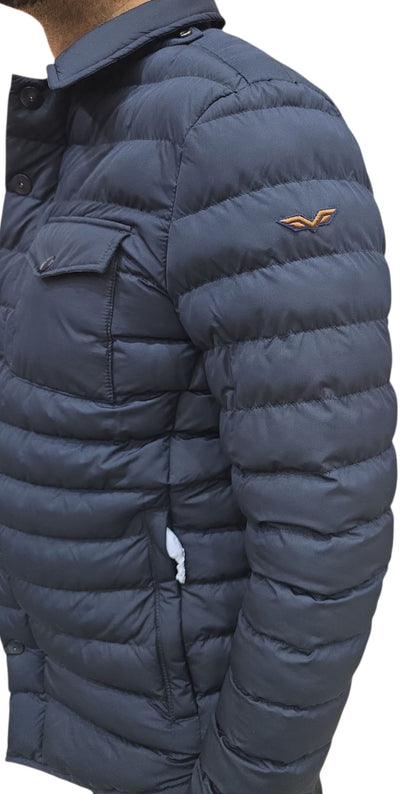 Piumino ARMATA DI MARE con bottoni  e colletto