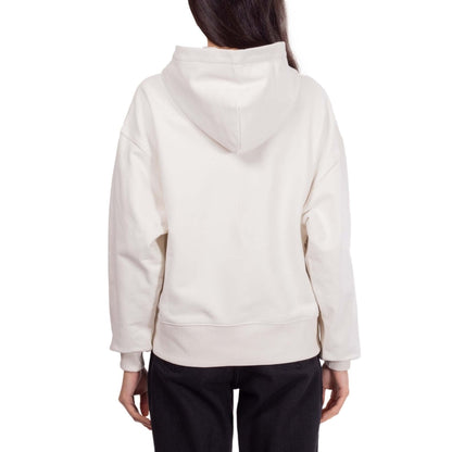 Felpa Calvin Klein  Donna ilory con cappuccio