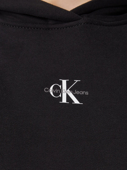 Felpa Calvin Klein  Donna ilory con cappuccio