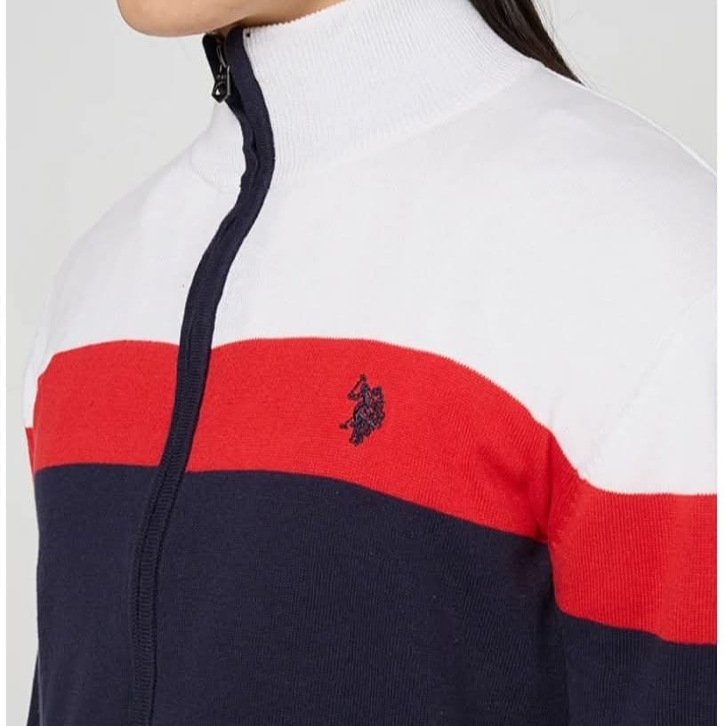 Giacca U.S POLO ASSN  con zip