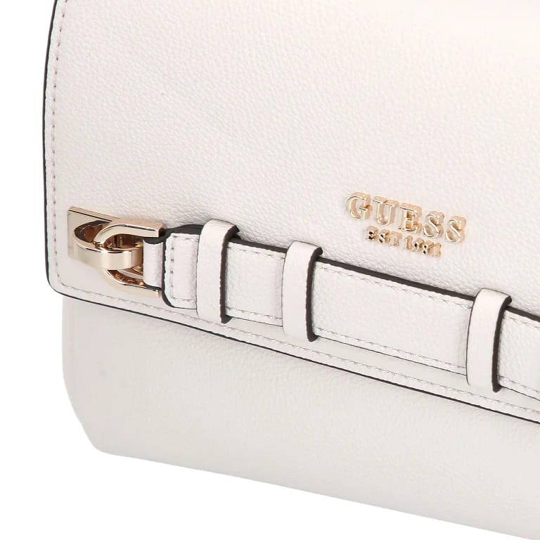 Borsa GUESS effetto pelle con fibbia dorata