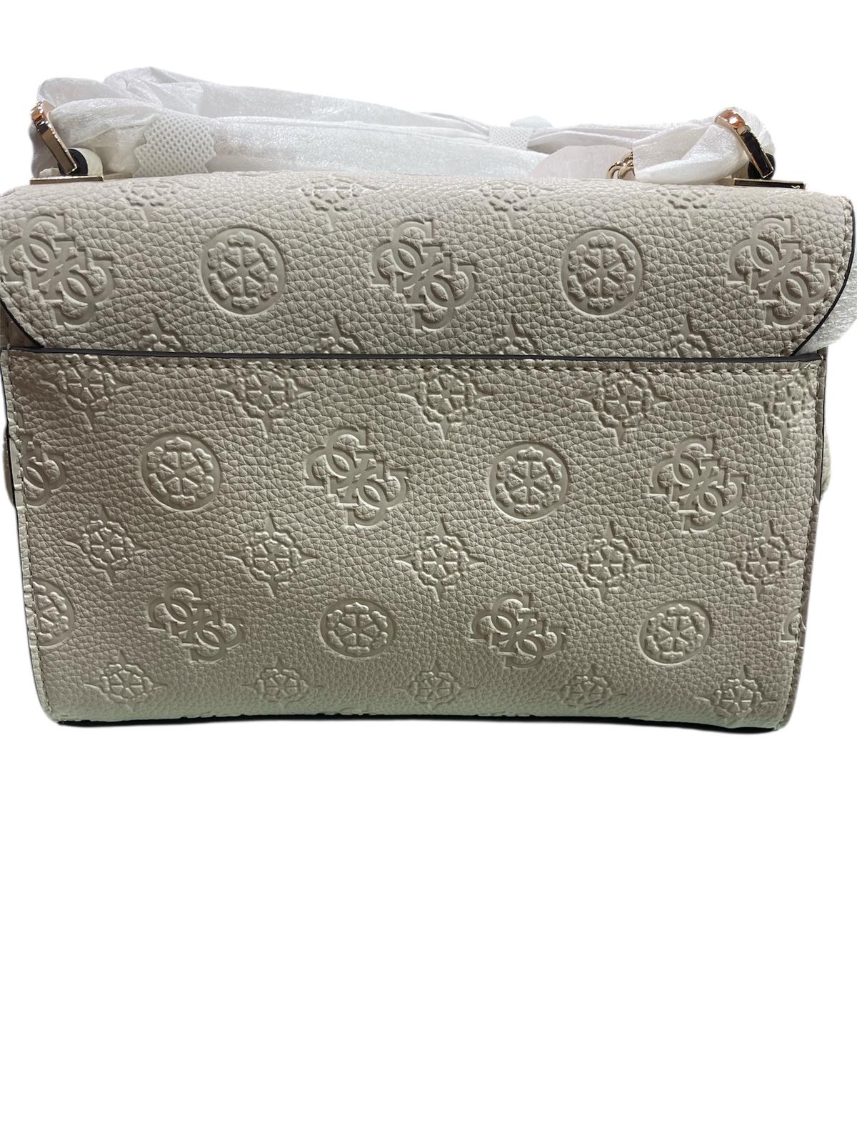 Borsa GUESS con logo a rilievo