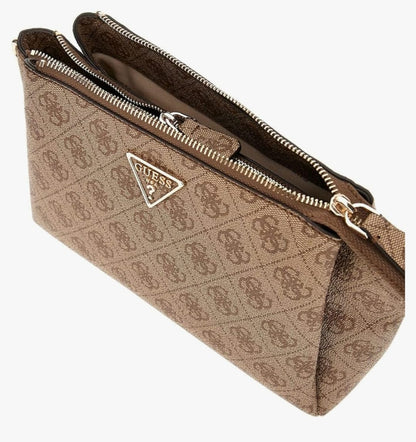 Borsa GUESS monogram marrone