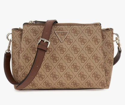 Borsa GUESS monogram marrone