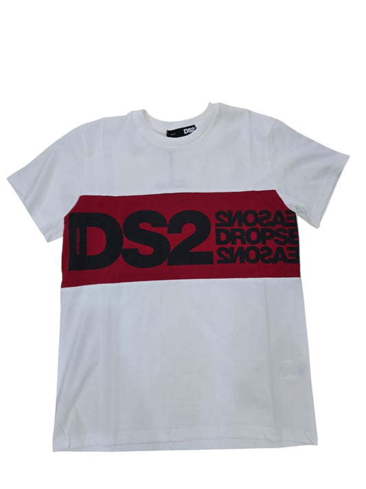 T-shirt Drop Season 2 in maxi logo 2 colori