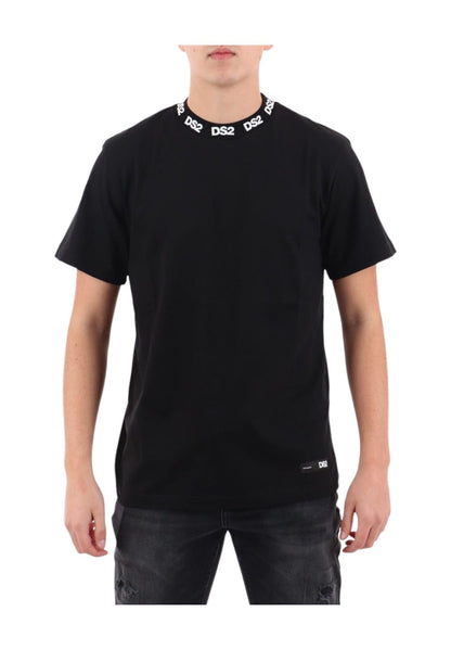 T-shirt Drop Season2 manica corta stampa a collo
