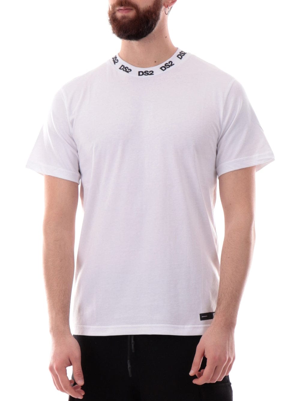 T-shirt Drop Season2 manica corta stampa a collo