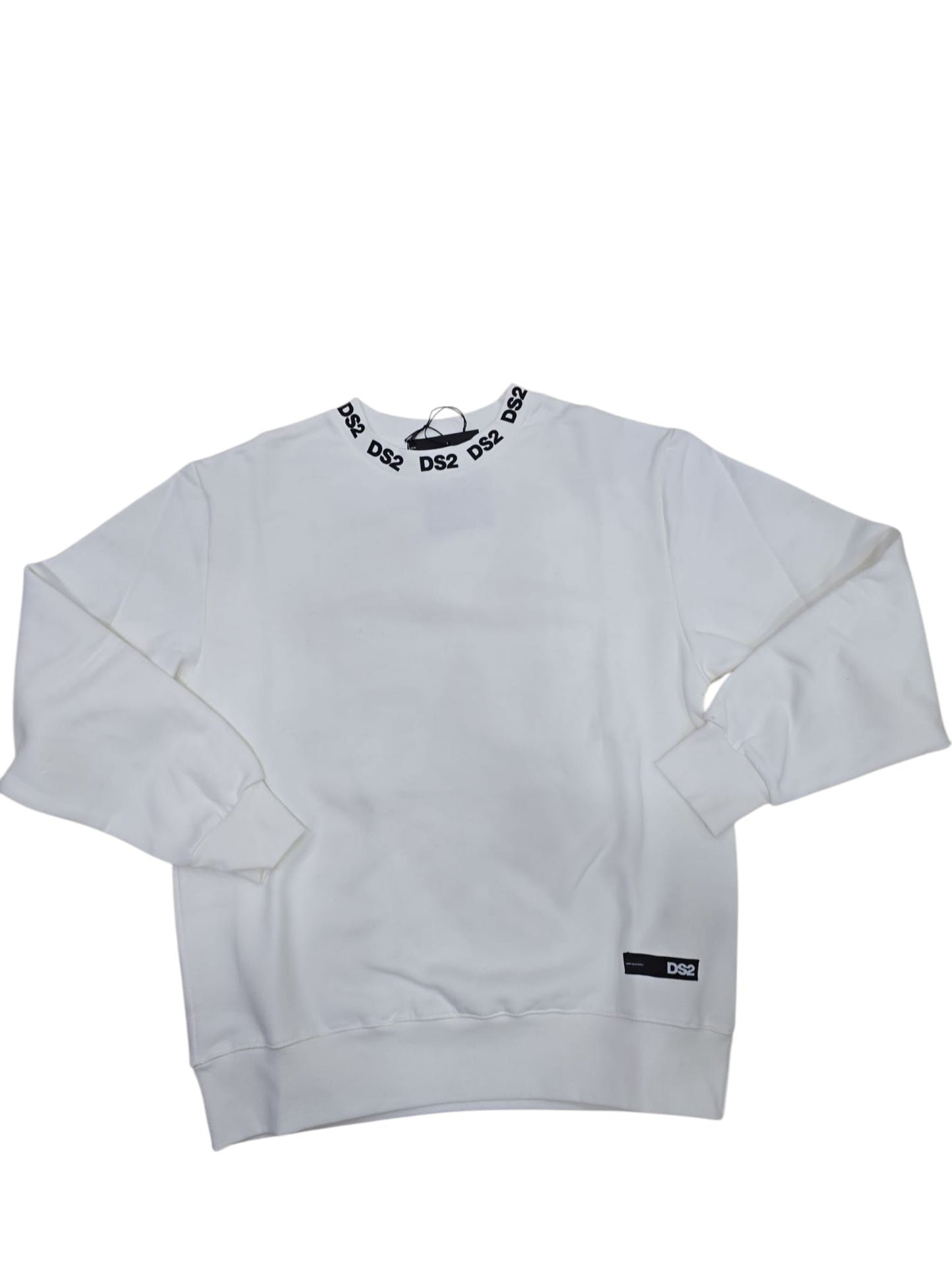 Felpa DROP SEASON Girocollo con colletto in stampa