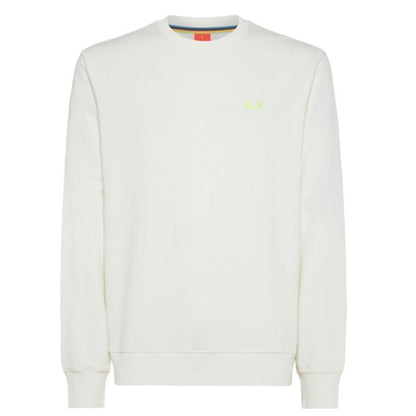 Felpa SUN68 in cotone garzato basic