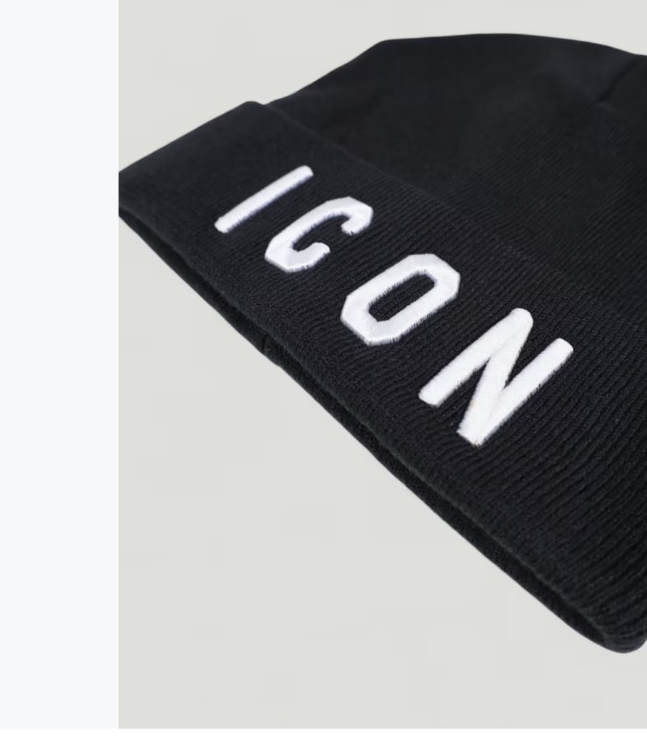 Cappello di lana ICON  con logo ricamato