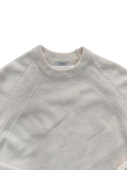 Maglione Over/D in ciniglia Blu