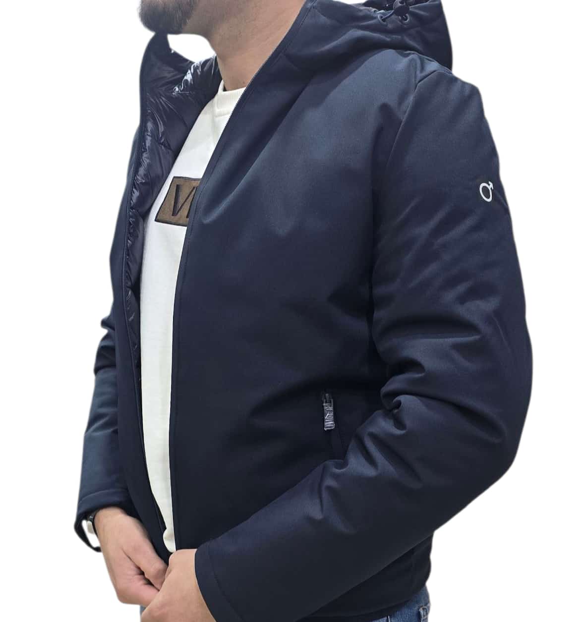 Giubbotto MASKIO reversibile in tessuto trapuntato