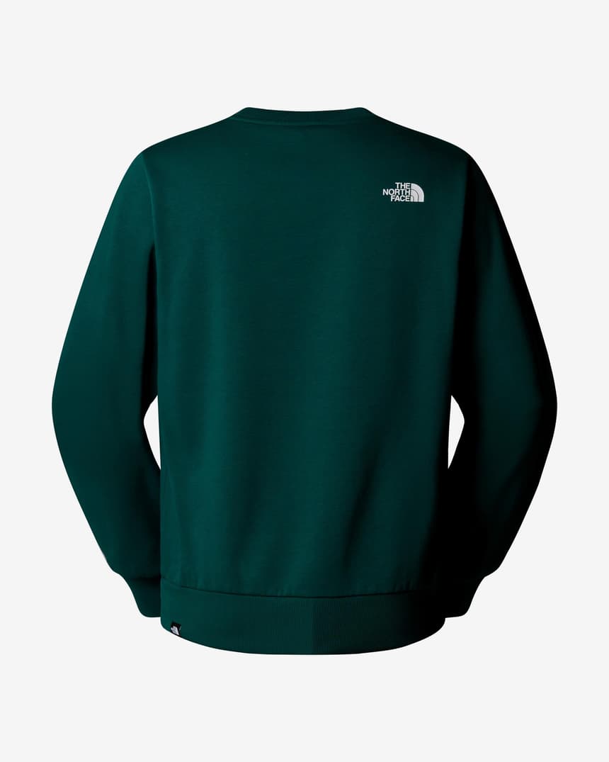 Felpa THE NORTH FACE girocollo logo laterale