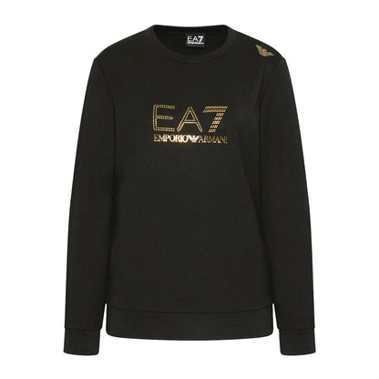 Felpa Emporio Armani Donna Logo oro in 2 colori
